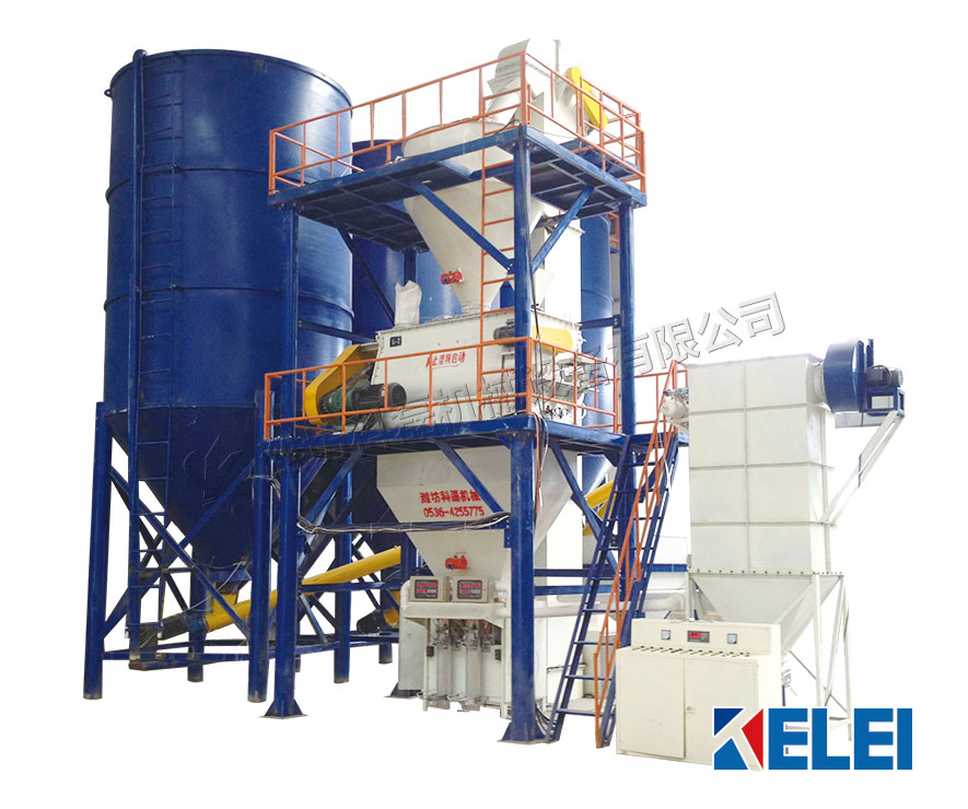 KL-60型自動(dòng)干粉砂漿生產(chǎn)線