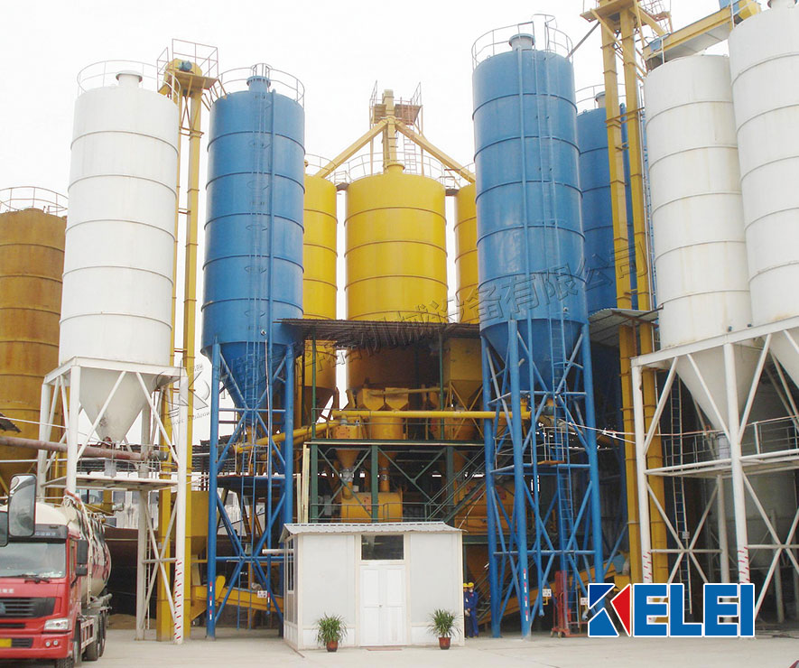 科磊干粉砂漿生產(chǎn)線